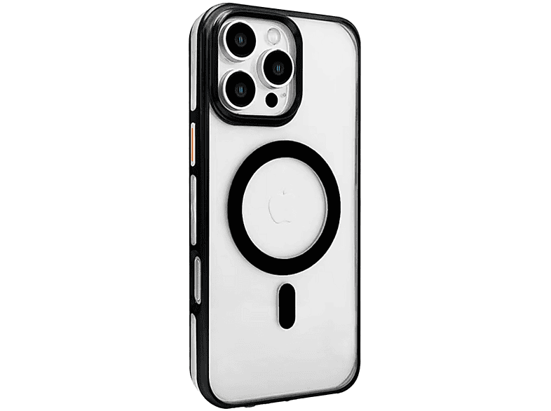 NEWFACE iPhone 16 Pro Uyumlu Gleam Pc Sert Magsafe Telefon Kılıfı Şeffaf