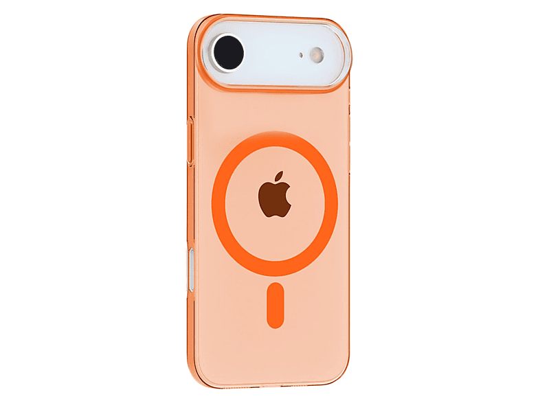 NEWFACE iPhone 17 Air Uyumlu Pc Blank Magsafe Kapak Telefon Kılıfı Turuncu