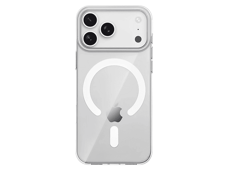 NEWFACE iPhone 17 Pro Max Uyumlu Pc Blank Magsafe Kapak Telefon Kılıfı Şeffaf