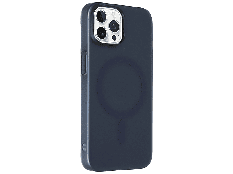 NEWFACE iPhone 14 Pro Uyumlu Tuna Pc Slim Magsafe Kapak Telefon Kılıfı Lacivert