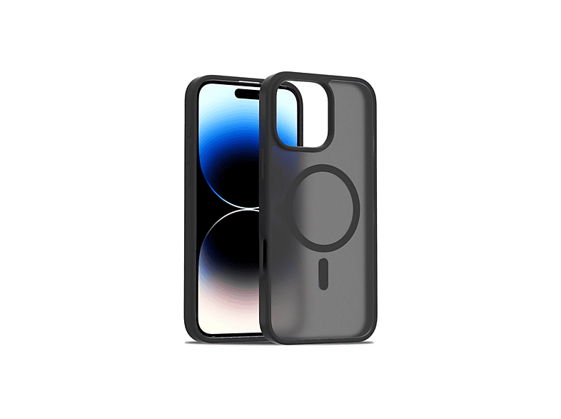 NEWFACE iPhone 16 Pro Uyumlu Jota Magsafe Kapak Telefon Kılıfı Siyah