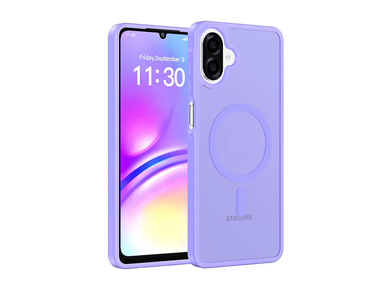 NEWFACE Samsung Galaxy A07 Uyumlu Jota Magsafe Kapak Telefon Kılıfı Lila