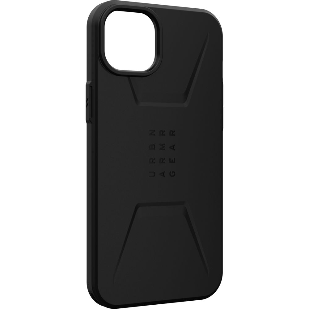 Schwarze Handyhülle mit "URBAN ARMOR GEAR"-Schriftzug.