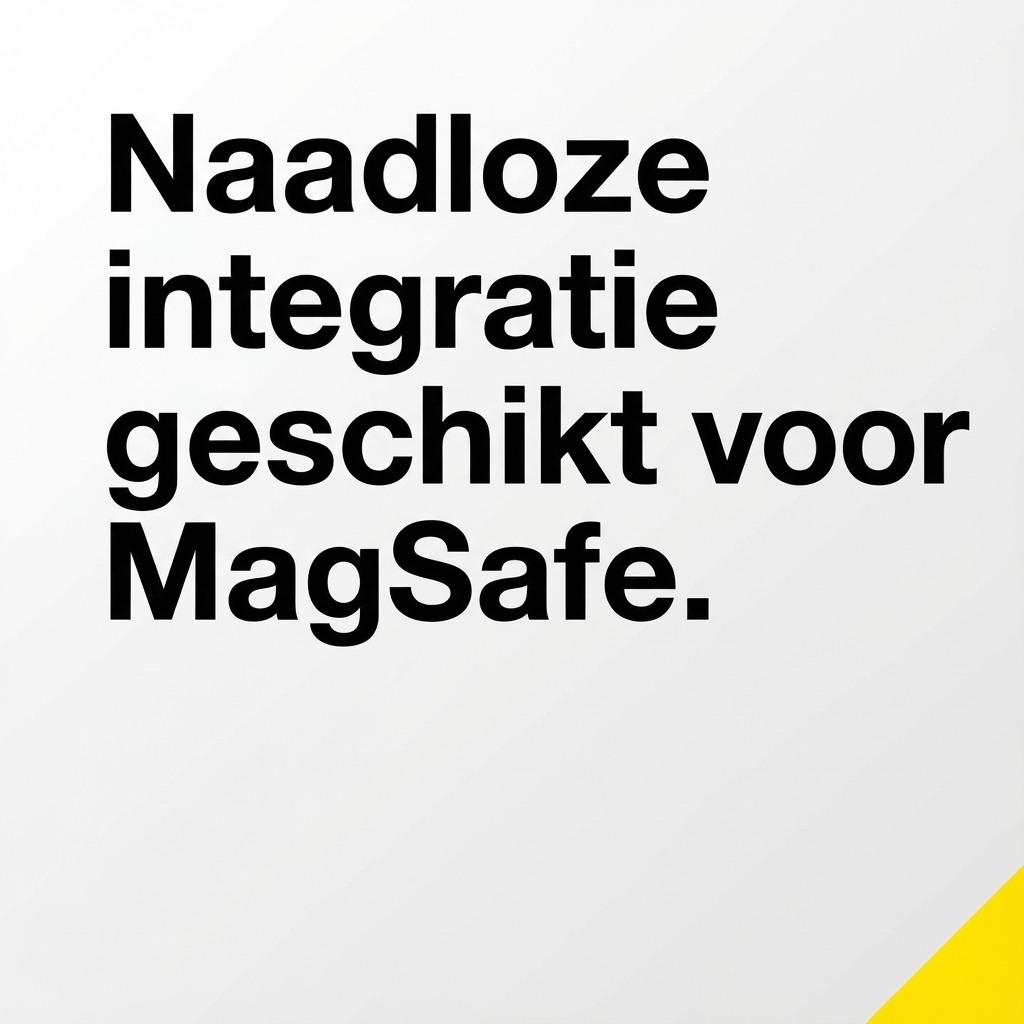 Integrazione perfetta, adatta per MagSafe.
