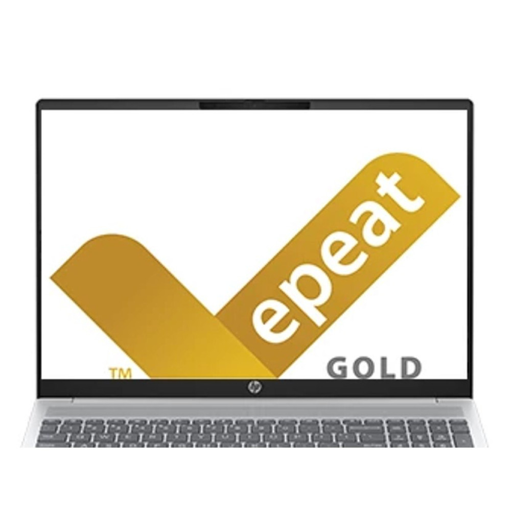 Ekran laptopa wyświetla złoty znacznik z tekstem "epeat GOLD".