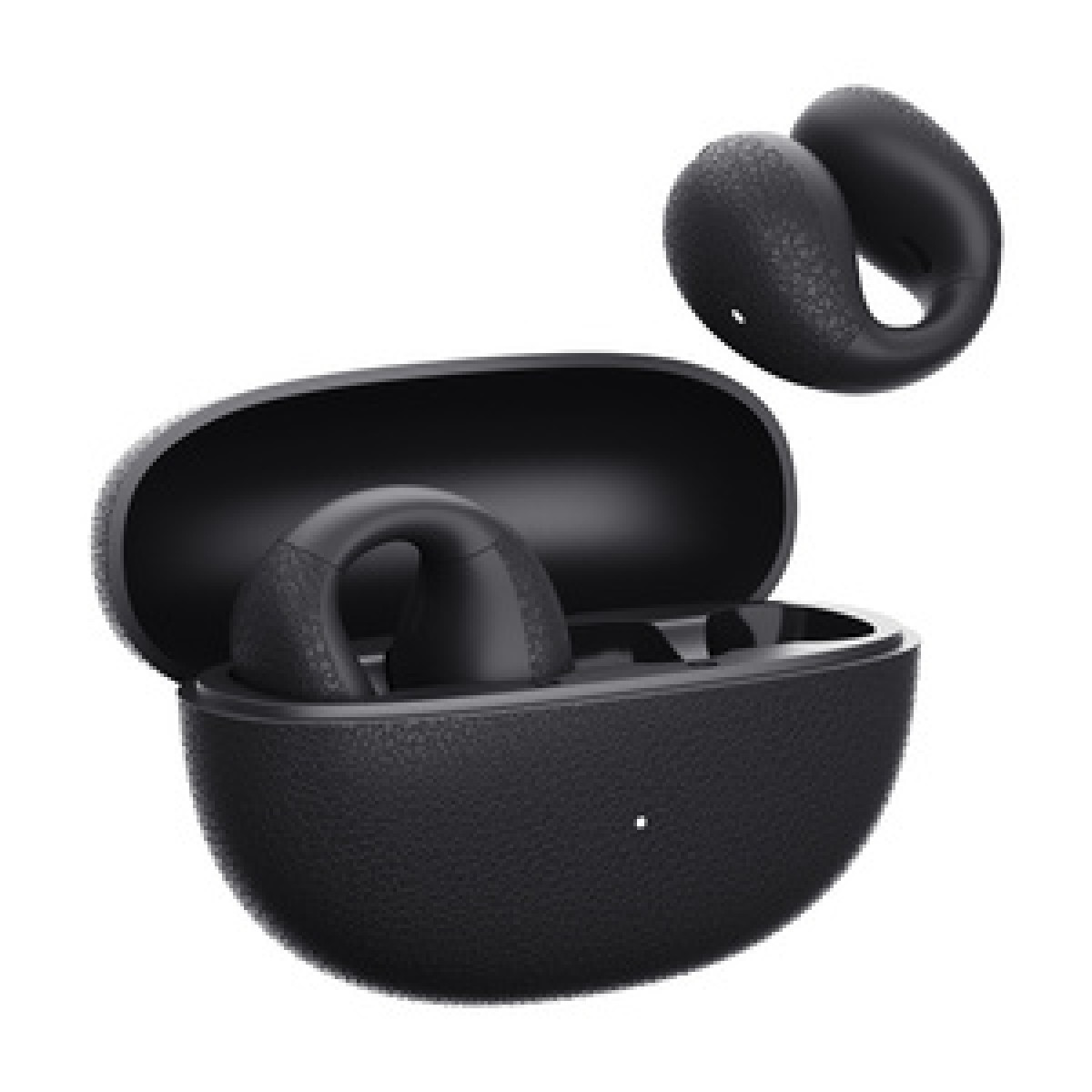 QCY C10 Crossky Çift Mikrofon Çift Cihaz Bağlantısı Kristal Ses Netlik IPX4 Bluetooth Küpe Kulaklık Siyah