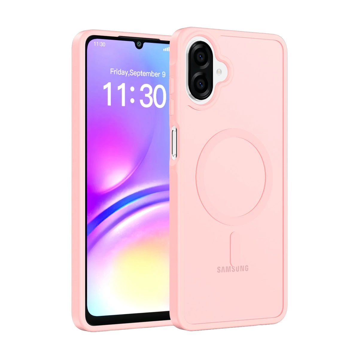 NEWFACE Samsung Galaxy A07 Uyumlu Jota Magsafe Kapak Telefon Kılıfı Pudra