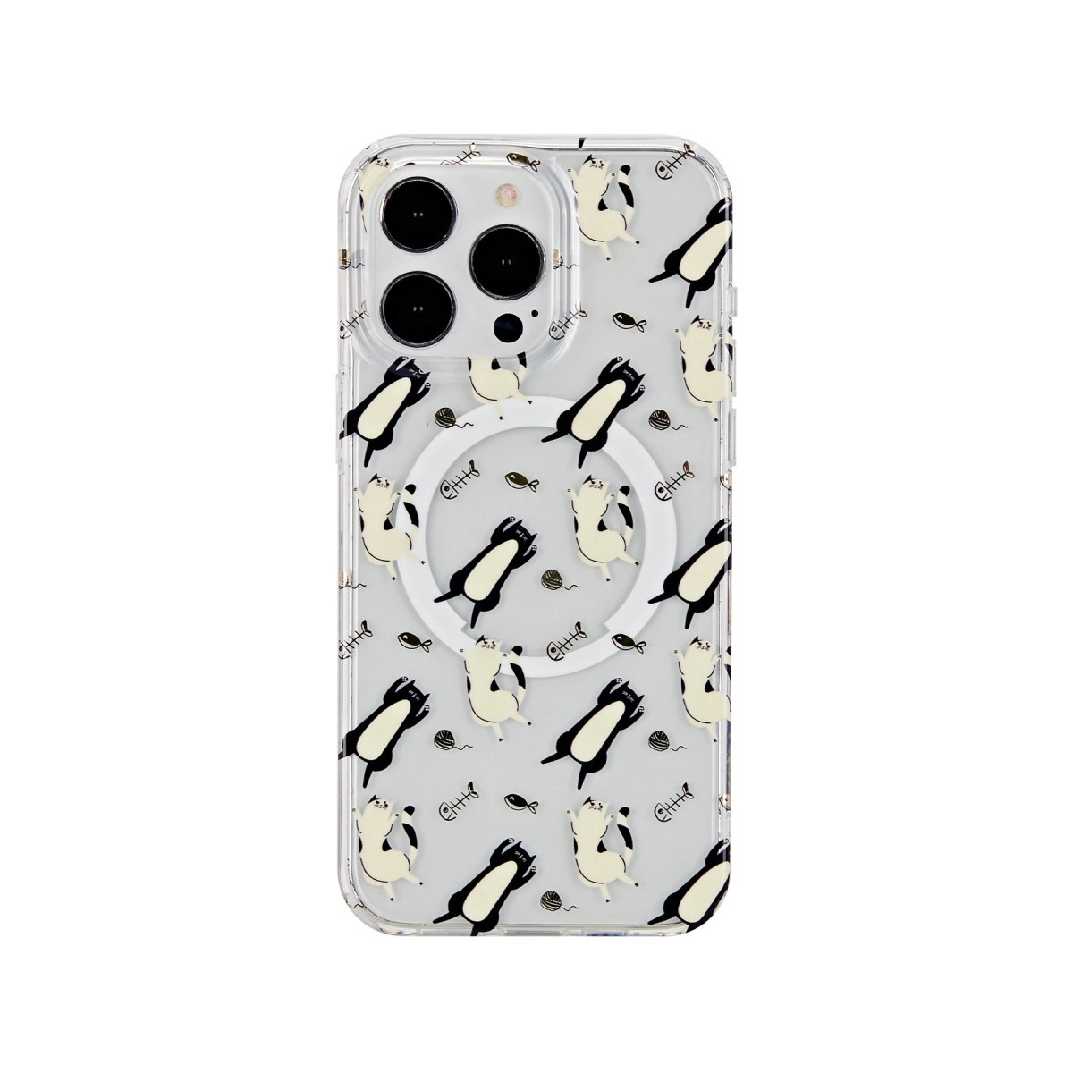 NEWFACE iPhone 15 Pro Max Uyumlu Tanya Magsafe Kapak Telefon Kılıfı Çok Renkli