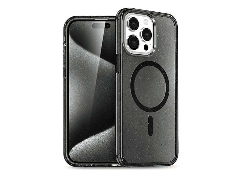NEWFACE iPhone 14 Pro Max Uyumlu Magsafe Kapak Telefon Kılıfı Siyah