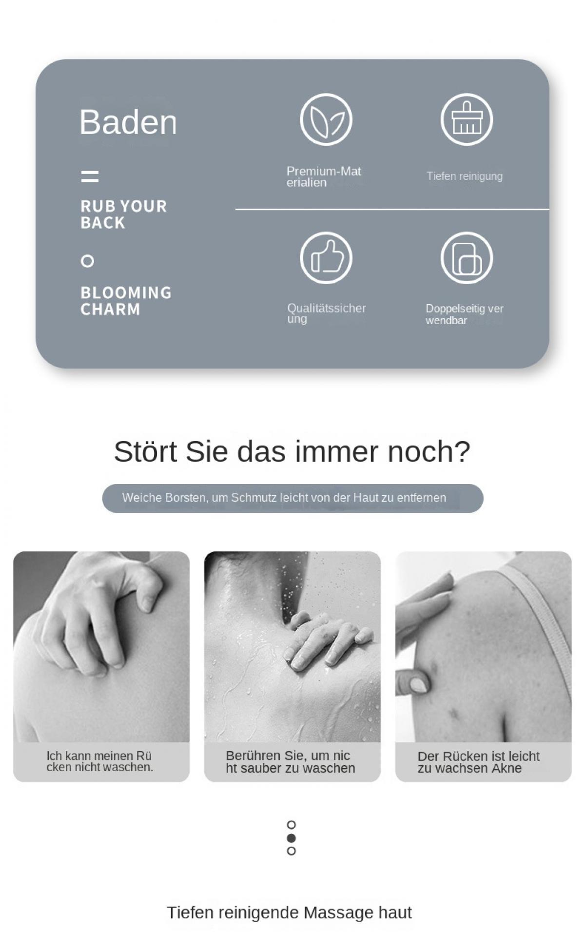 Badezimmer-Accessoires: Premium-Material, Tiefenreinigung, Qualitätssicherung, doppelseitig.