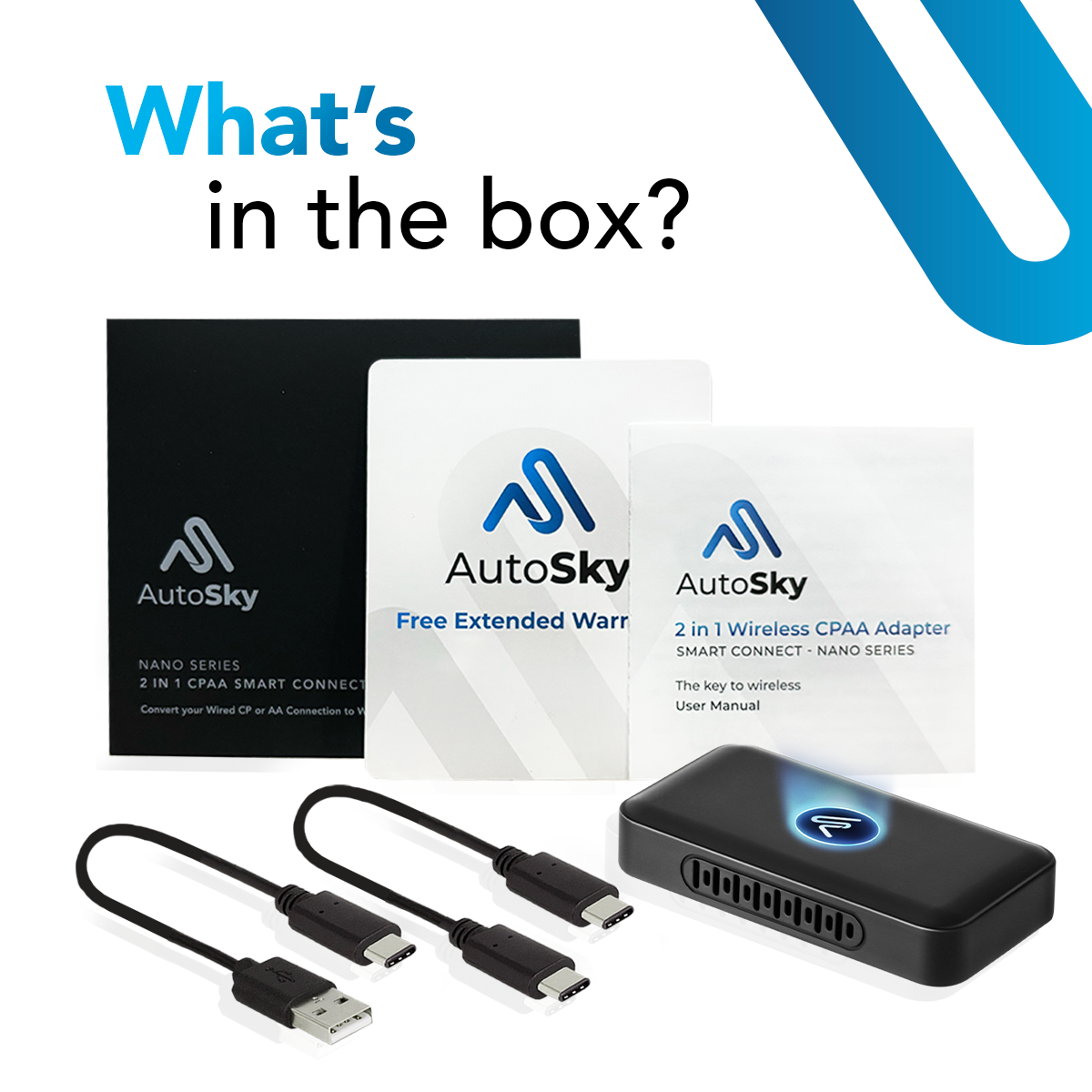 Wireless CarPlay Dongle | Apple & Android Auto