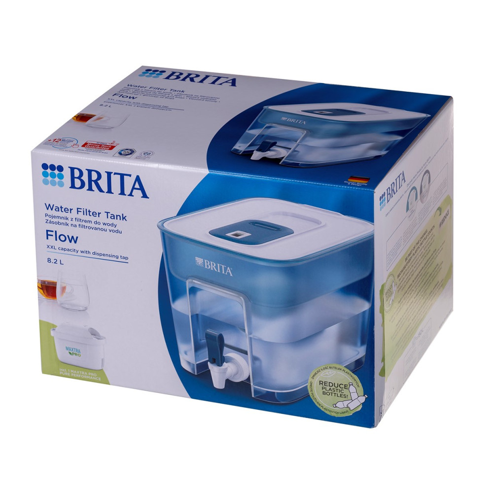 Zbiornik Brita z kranikiem, pojemność XXL, 8,2 L.