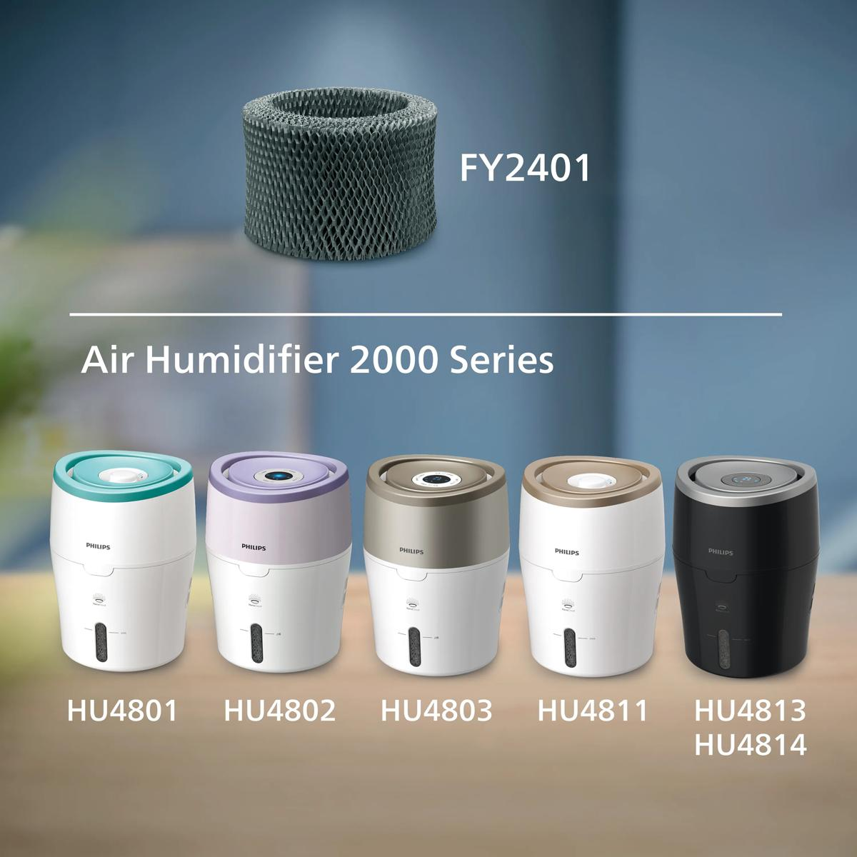 Nawilżacz powietrza Seria 2000 w różnych kolorach z filtrem FY2401.