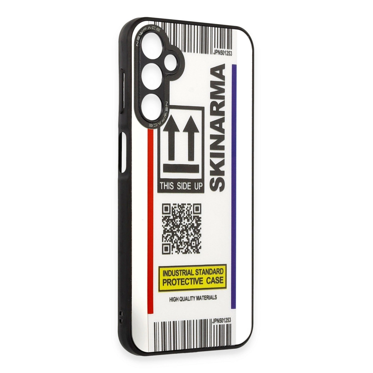 NEWFACE Samsung Galaxy A04s Uyumlu Mirror Desenli Kapak Telefon Kılıfı Çok Renkli