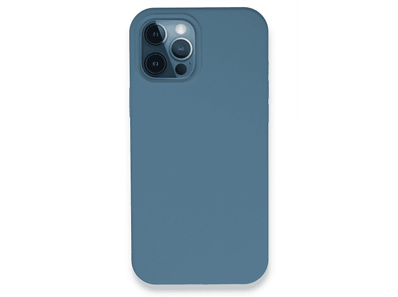 NEWFACE iPhone 12 Pro Uyumlu Lansman Legant Silikon Telefon Kılıfı Açık Mavi