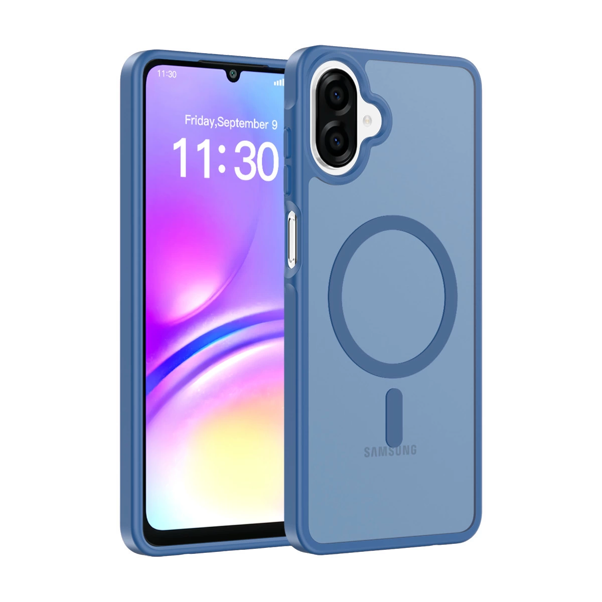 NEWFACE Samsung Galaxy A07 Uyumlu Jota Magsafe Kapak Telefon Kılıfı Lacivert