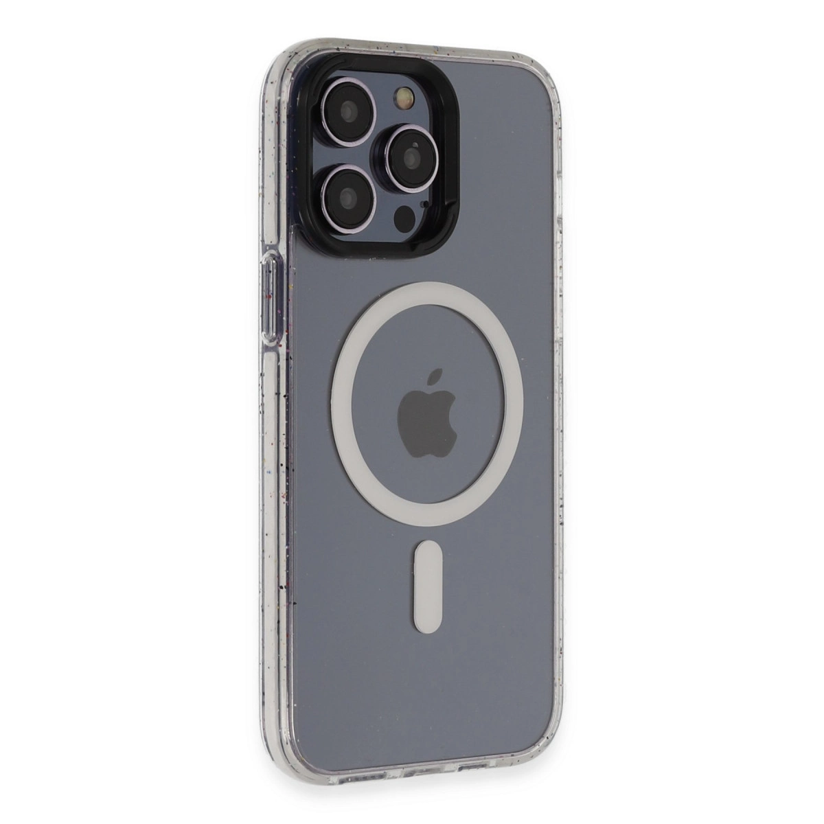 NEWFACE iPhone 14 Pro Uyumlu Tigra Magsafe Kapak Telefon Kılıfı Beyaz