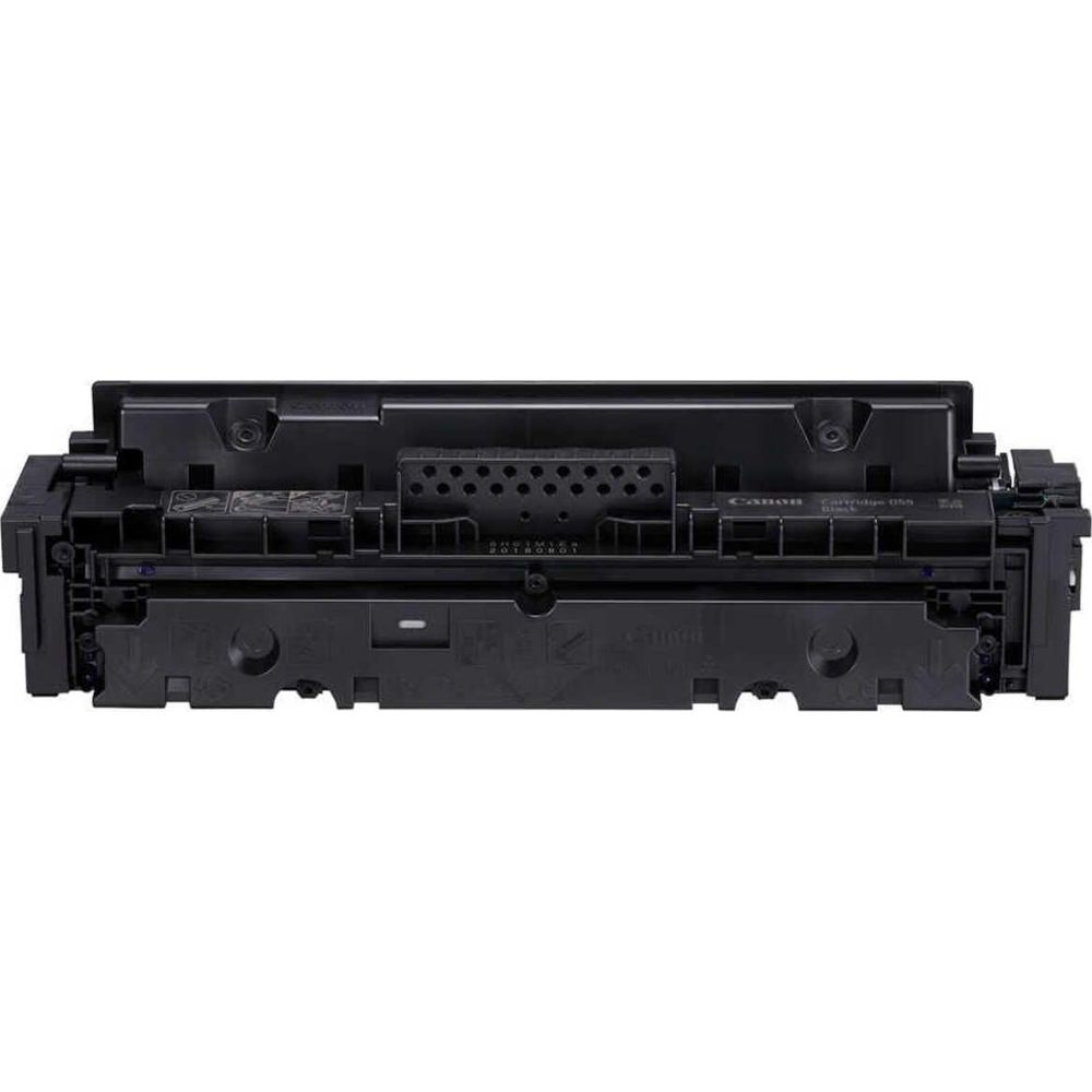Black Canon 055 toner cartridge with visible markings.