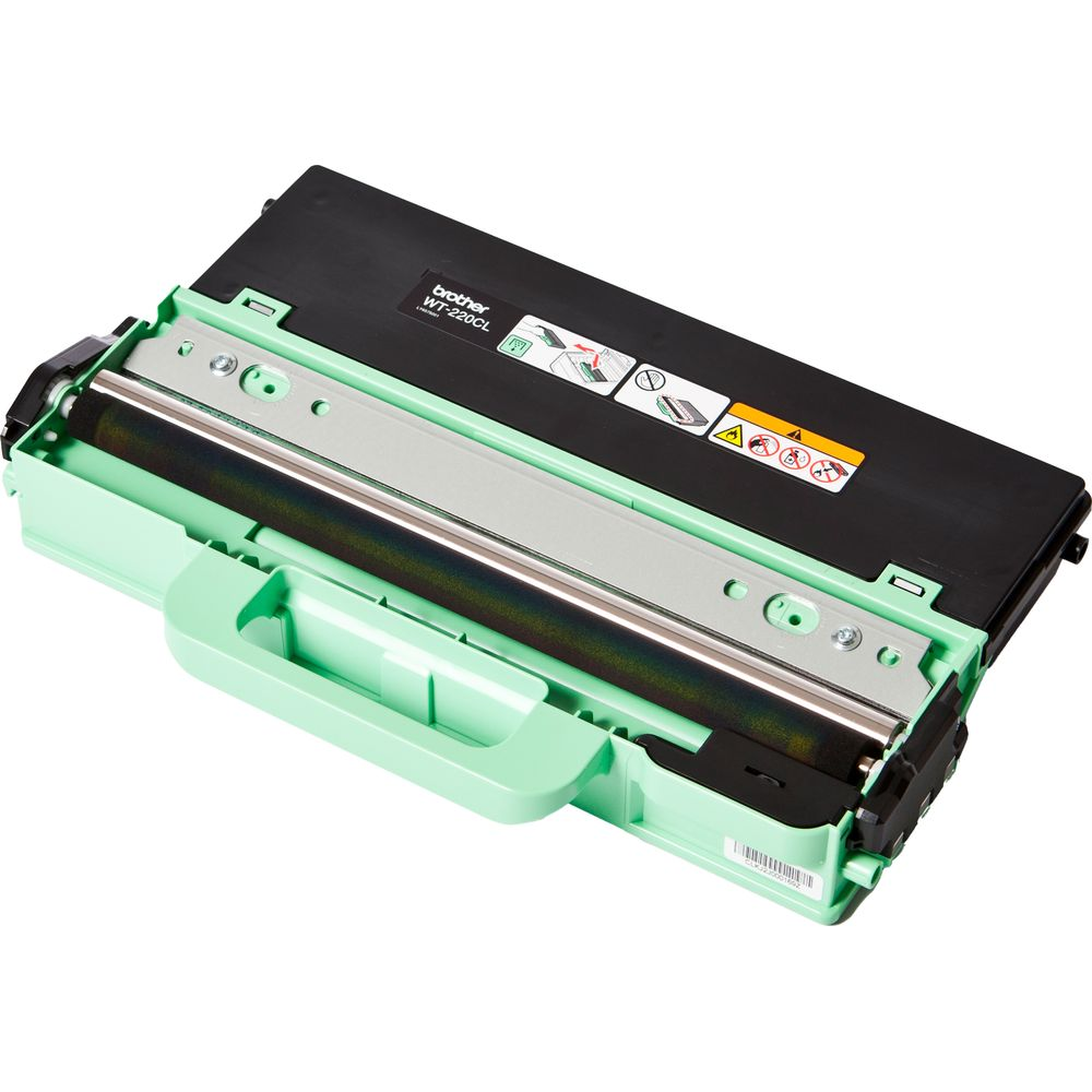 Unità tamburo Brother WT-220CL con manico verde, su sfondo bianco.