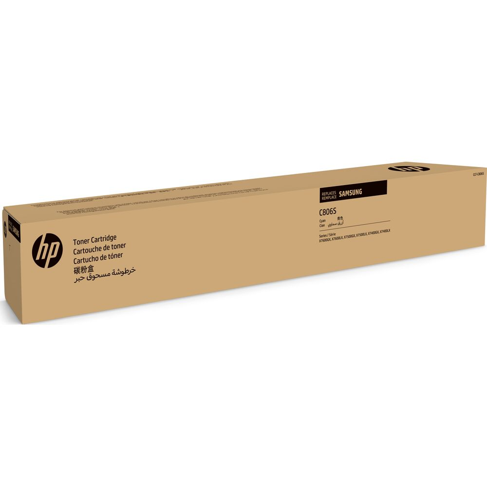 HP Toner-Patrone C806S, für Samsung-Drucker, blau.