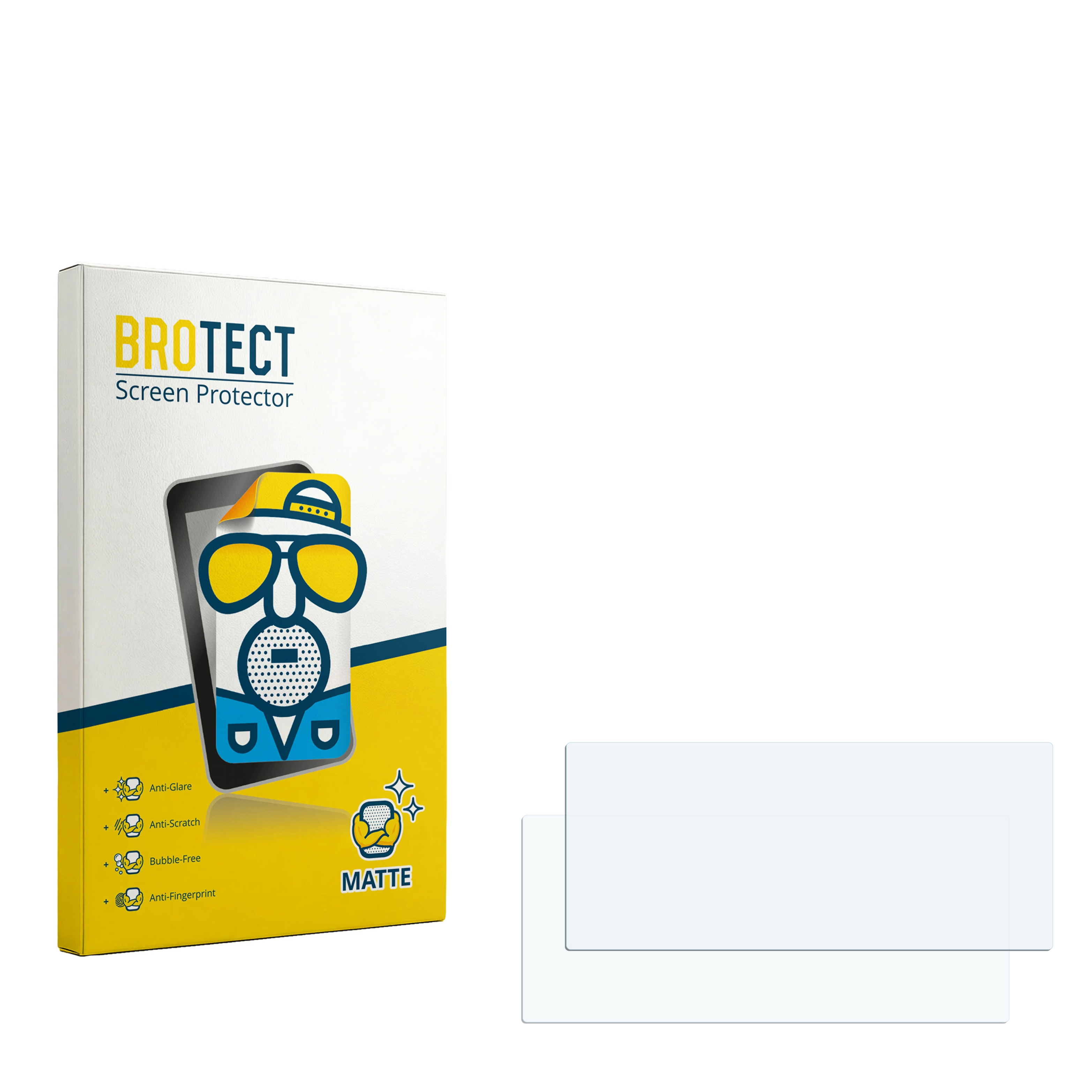BROTECT Displayschutzfolie mit den Merkmalen Anti-Glare, Anti-Scratch, blasenfrei.