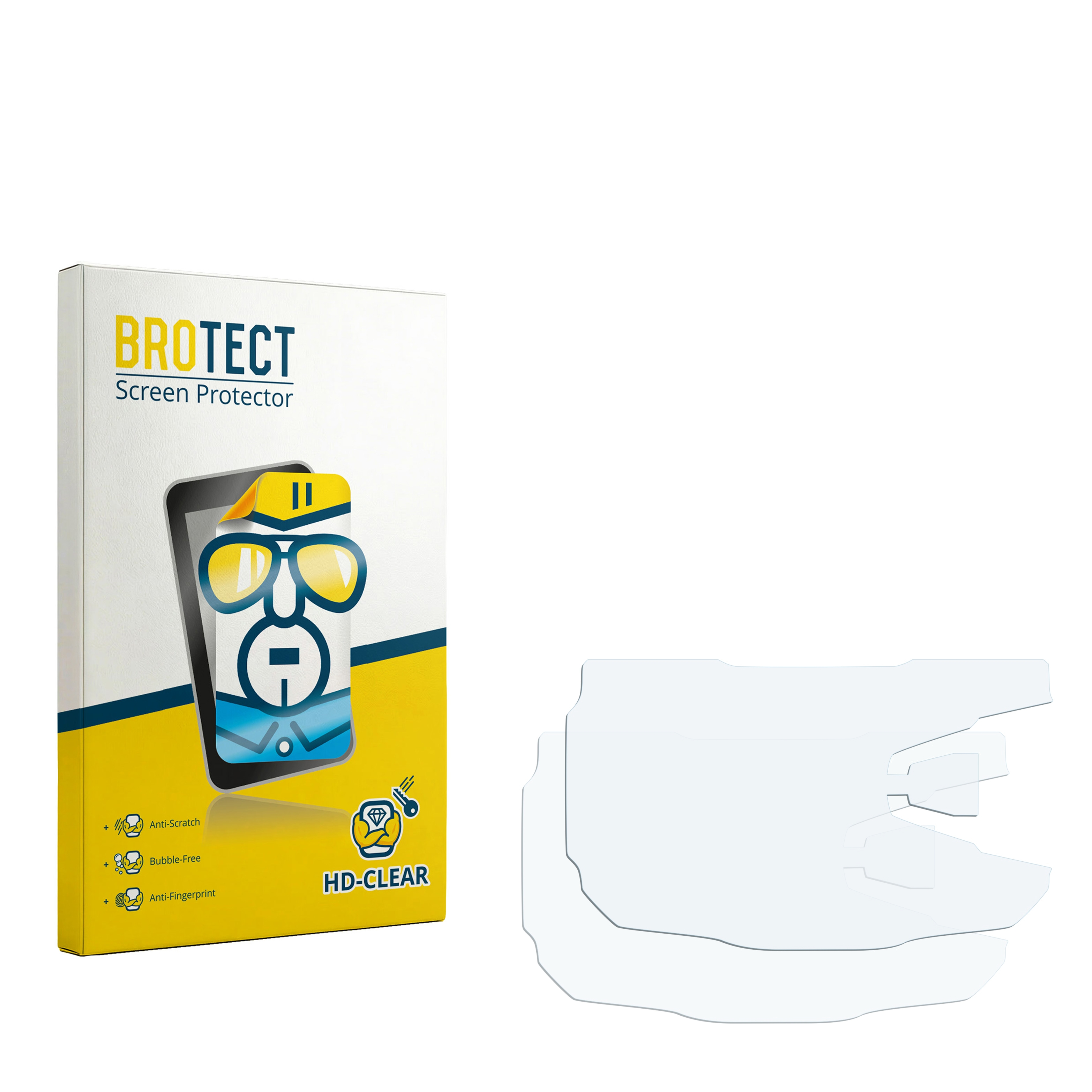 BROTECT Displayschutzfolie Verpackung mit Schutzfolien
