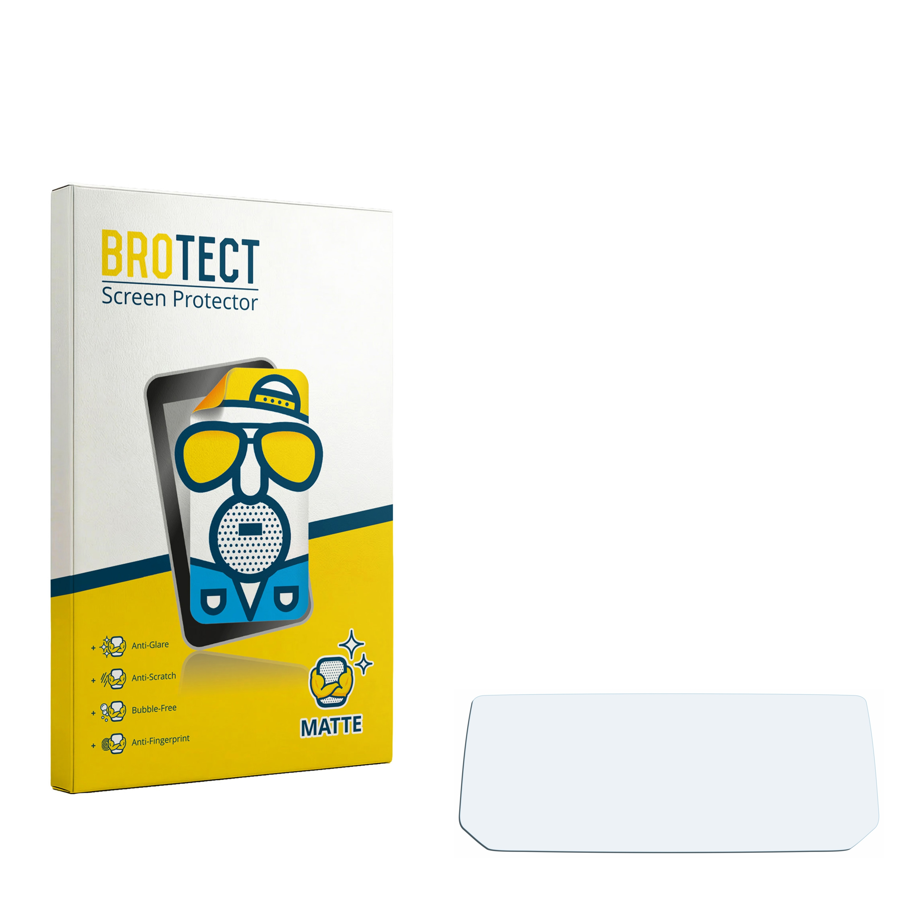 BROTECT Displayschutzfolie mit einem matten Finish, Anti-Glanz, Anti-Kratzer.