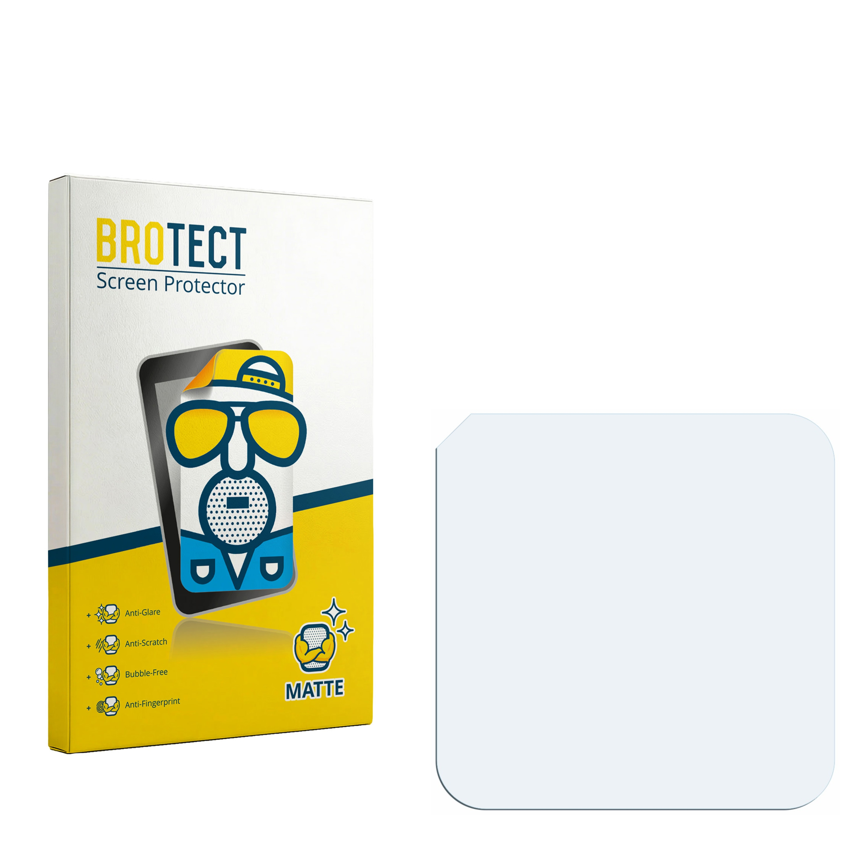 BROTECT Displayschutzfolie, Matte, mit Schutzfunktionen wie Anti-Glare.