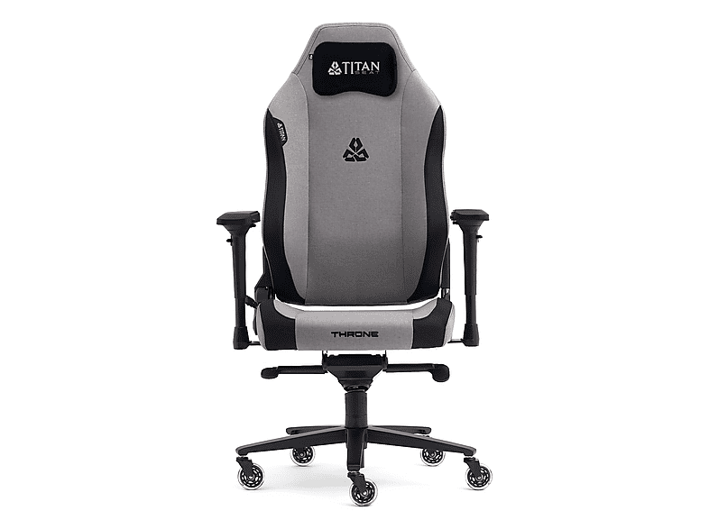 TITANSEAT Throne Kumaş Oyuncu Koltuğu Gri