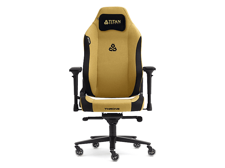 TITANSEAT Throne Kumaş Oyuncu Koltuğu Mustard