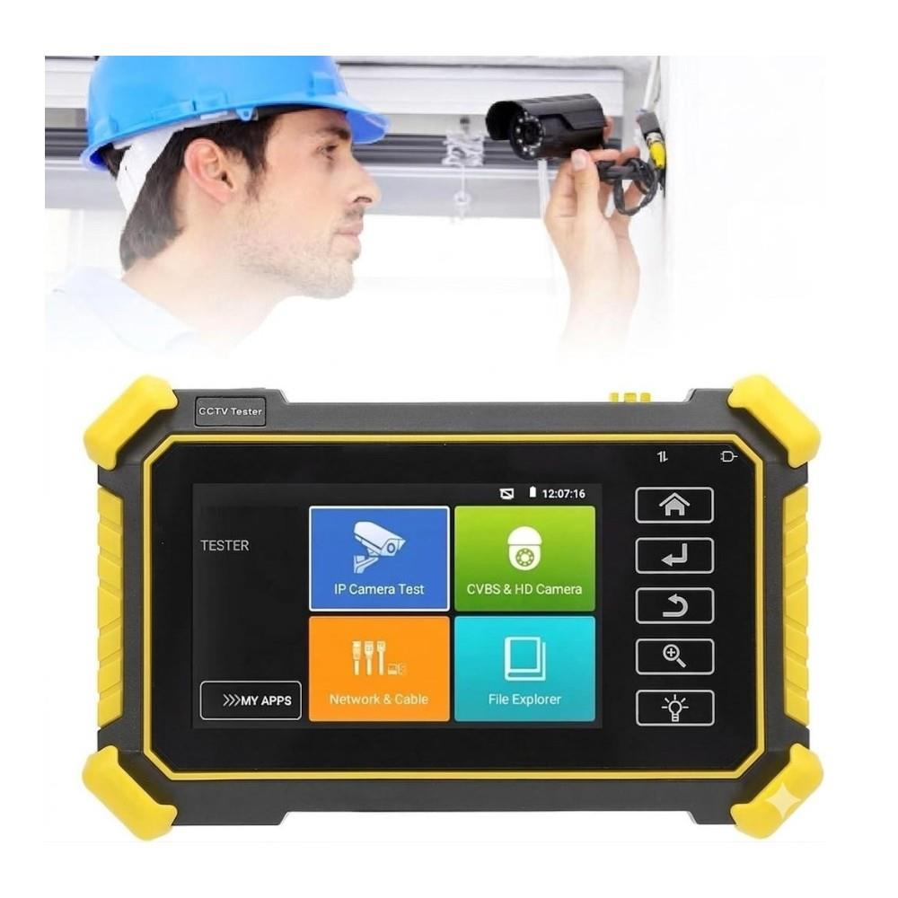 コンピュータ・IT HARDWARE SECURITY NOVACOM NVC-IPCV56 IP/HD-TVI/CVI/AHD 5.5” Oled Ekran 1280x720 CCTV