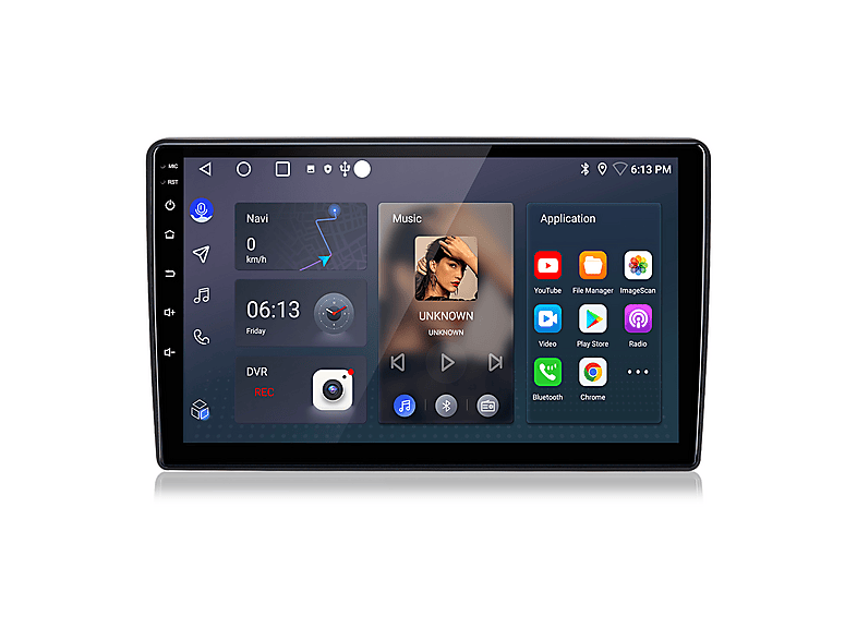 Autoradio Android 6.86'' Per Fiat Punto Evo 2009-2018 E Linea 2013-2018 – CarPlay Wireless, Android Auto, GPS, WiFi, Telecamera HD, CANBUS