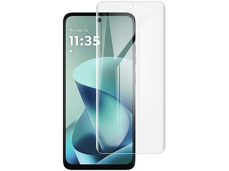 WIGENTO Hydrogel Full Front Screen Folie Schutzfolie (für Motorola Moto ...