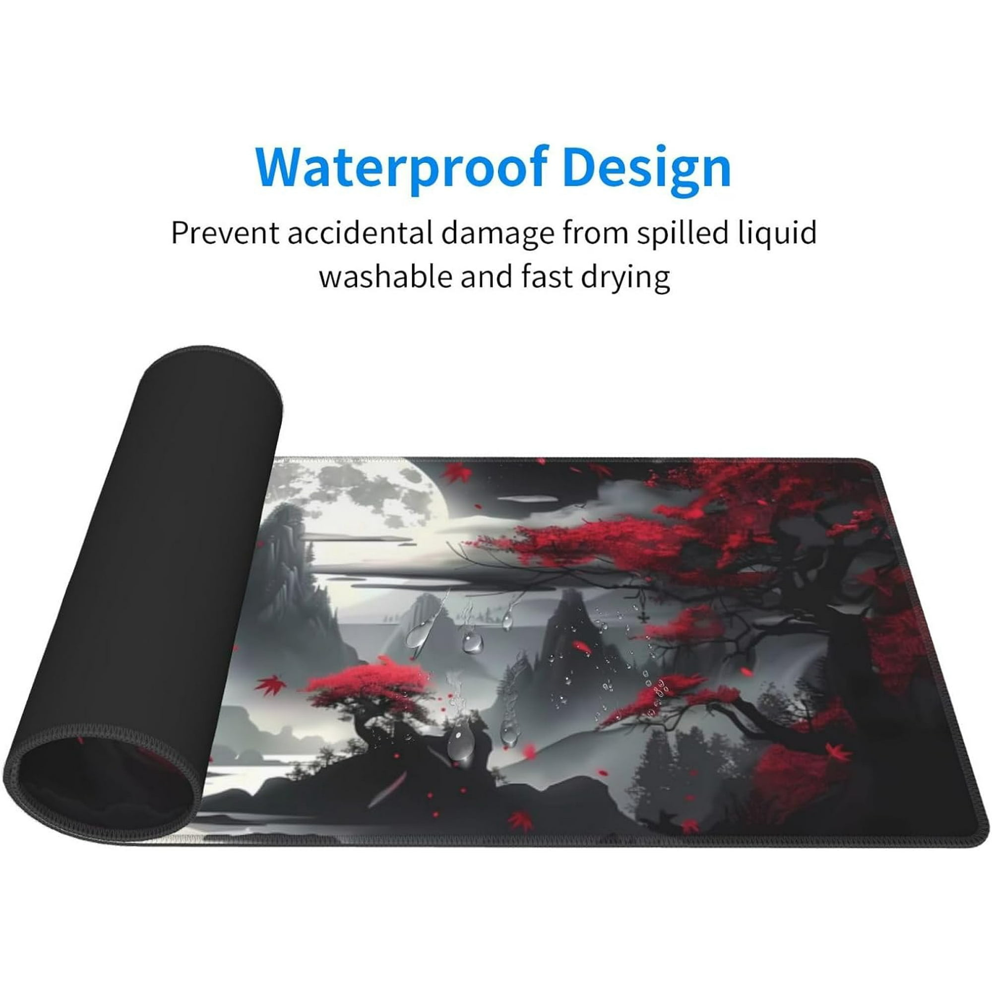 Wasserdichtes Design: Verhindert Schäden durch verschüttete Flüssigkeiten. Waschbar & schnell trocknend.