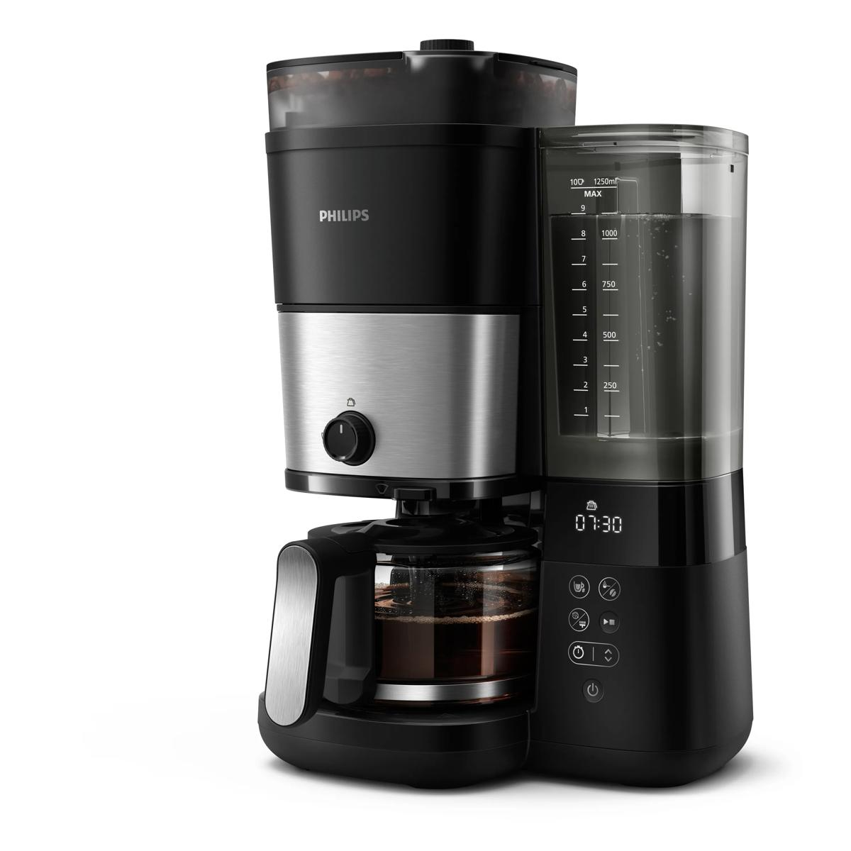 PHILIPS HD7888/01 ALL-IN-1 BREW OGUTUCULU FILTRE KAHVE MAK Filtre Kahve Makinesi Siyah ve Krom