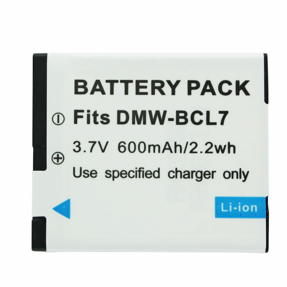 Batteriepack, passt für DMW-BCL7, 3,7V 600mAh, Li-Ion.