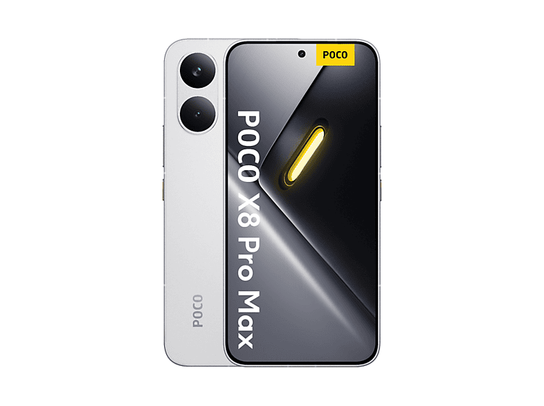 POCO POCO X8 Pro Max, Blanco, Móvil Android, 256 GB, 12 GB RAM, 6