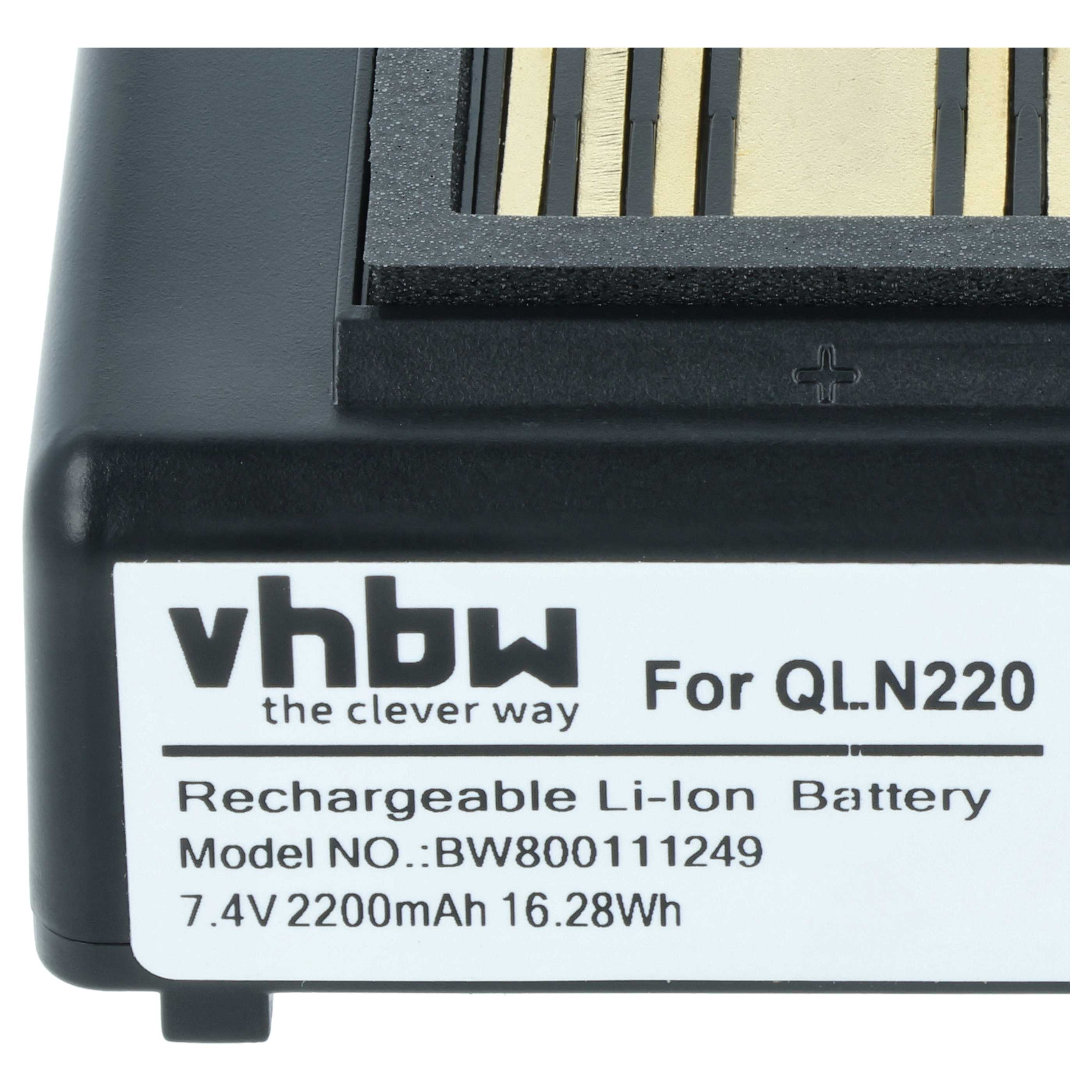Schwarzer Akku für QLN220, 7.4V 2200mAh Li-Ion