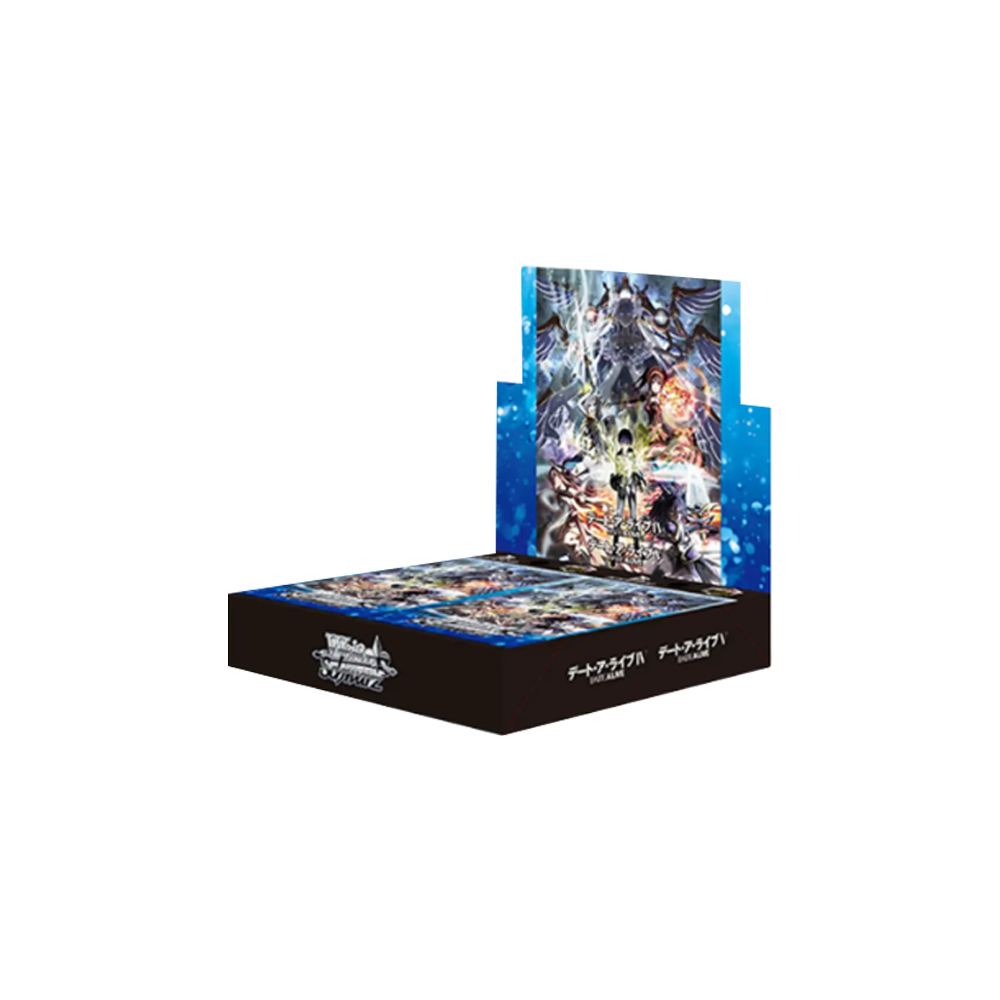 Eine Box mit Anime-Charakteren und japanischen Schriftzeichen.