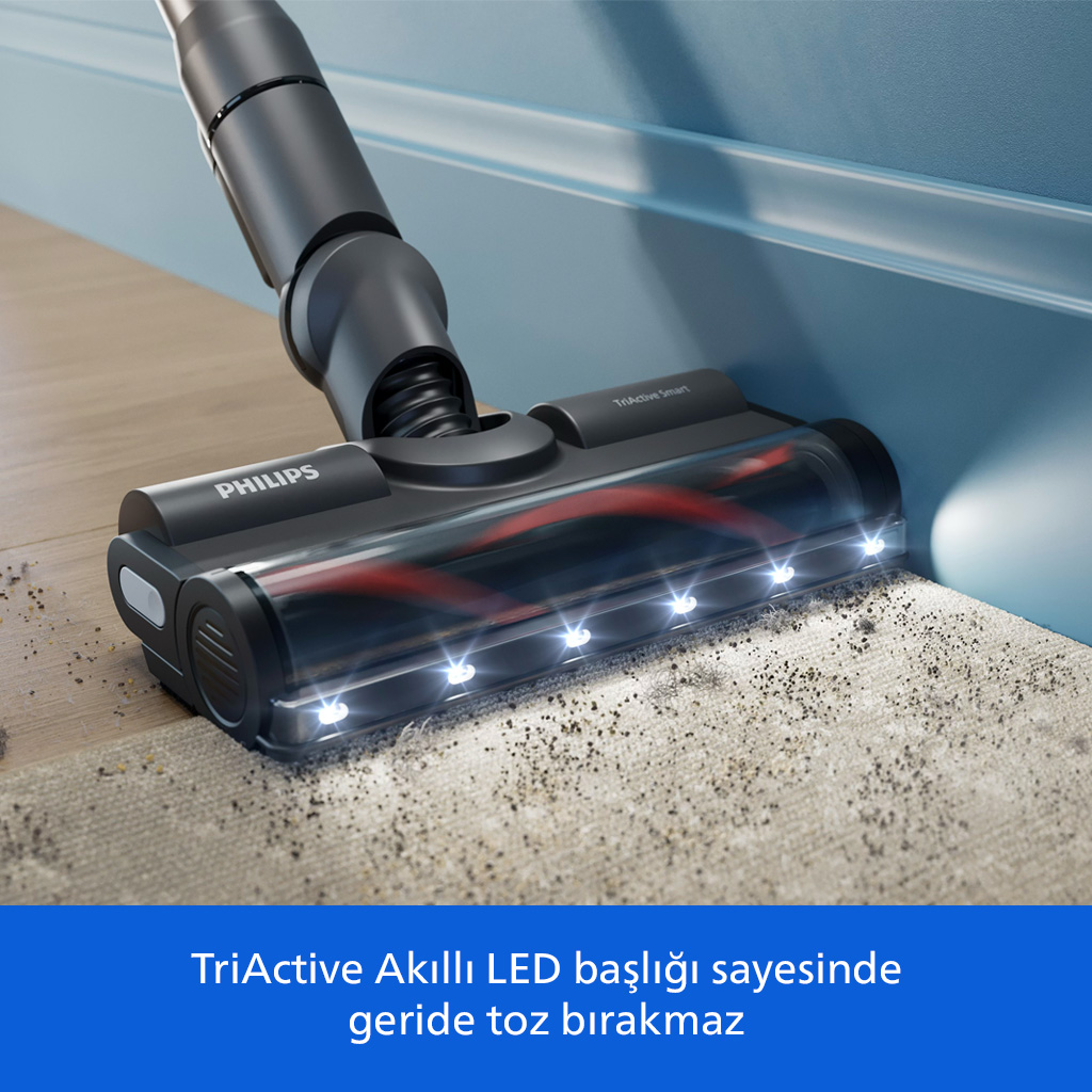 PHILIPS 6000 Serisi XC6551/01 Şarjlı Dikey Süpürge Mor Fiyat