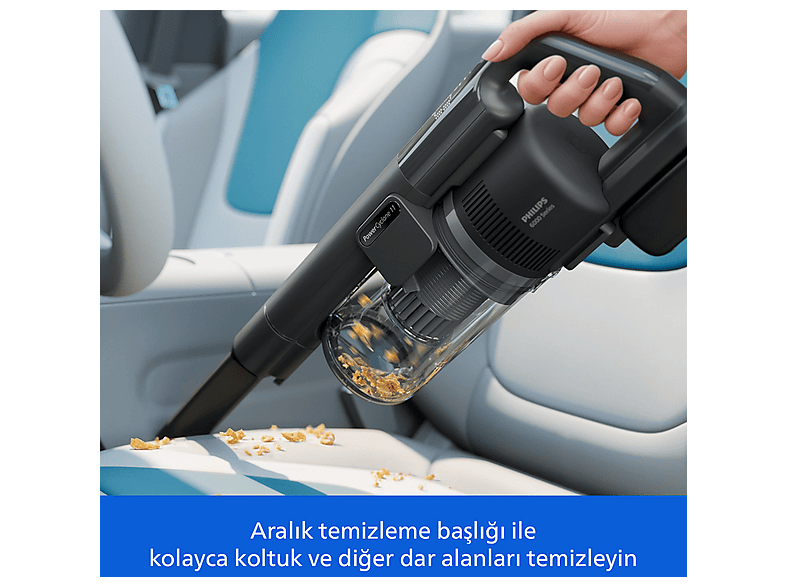 PHILIPS 6000 Serisi XC6551/01 Şarjlı Dikey Süpürge Mor Fiyat