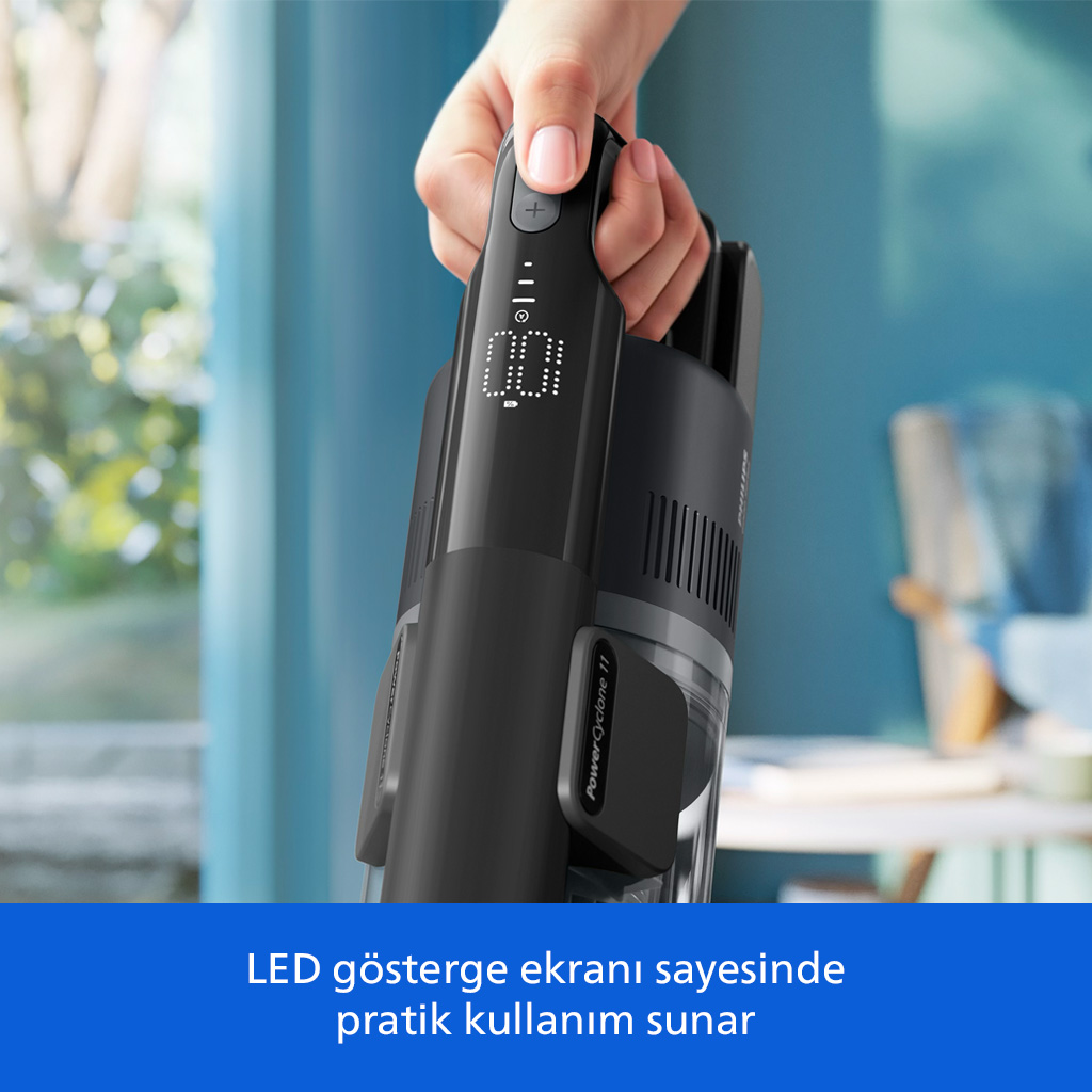 PHILIPS 6000 Serisi XC6551/01 Şarjlı Dikey Süpürge Mor Fiyat