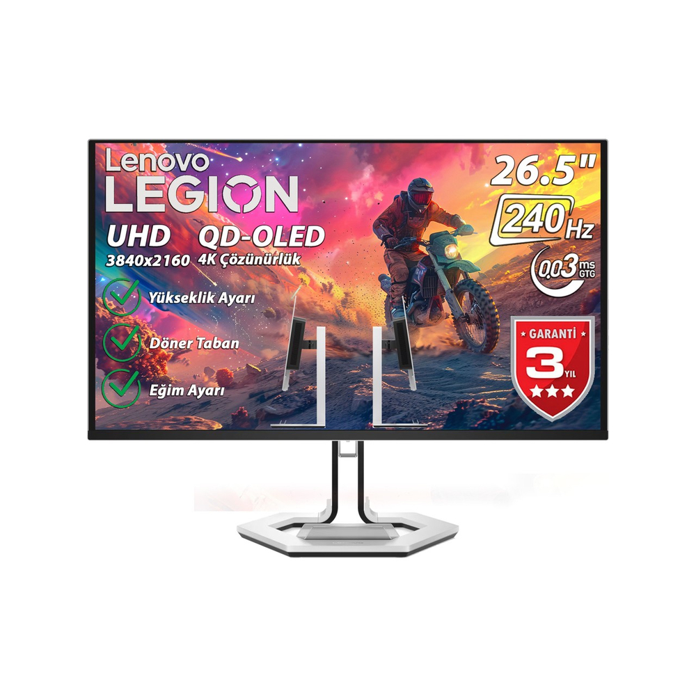 Lenovo Legion Pro 27UD-10 68CEGACBTK 26.5 4K UHD 240Hz
