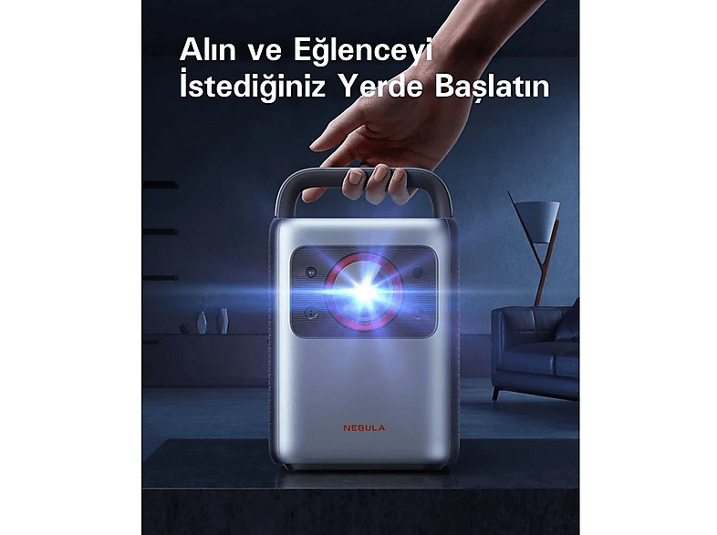 ANKER Nebula Cosmos Laser 4K Akıllı Taşınabilir Projektör Cihazı