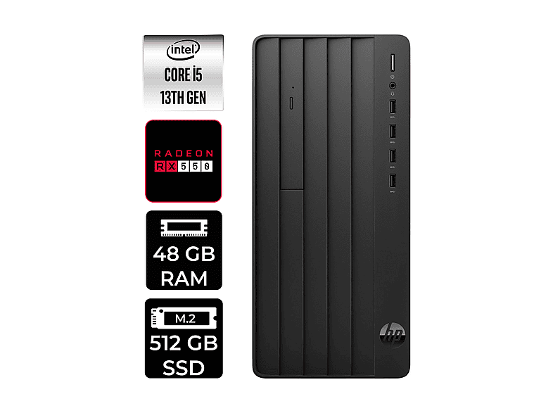 HP Pro Tower 290 G9 RX550/4GB B6JD6ESPN357 PER4 Bellek Intel Core