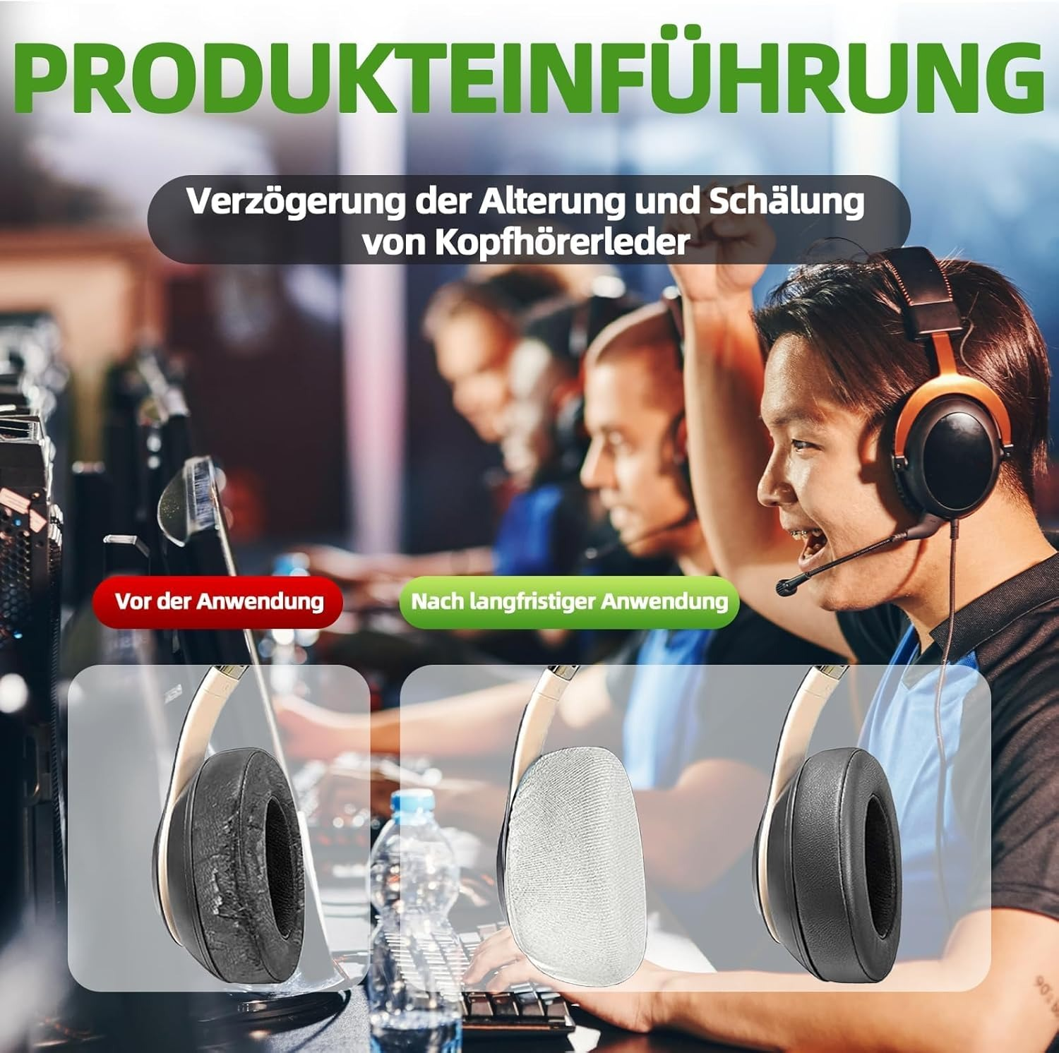 Produktvorstellung: Verzögerung der Alterung von Kopfhörerleder.
