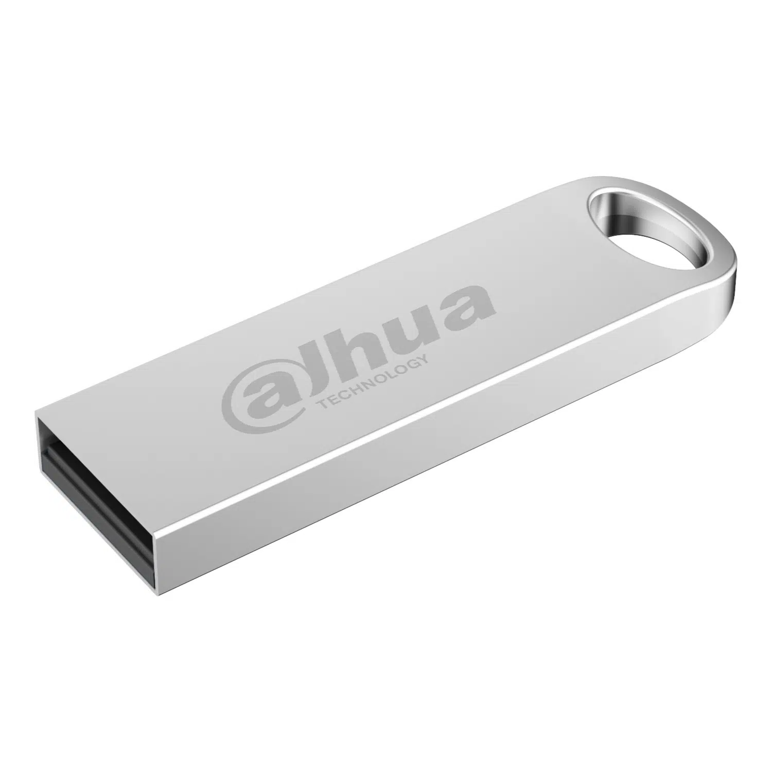 Dahua logolu gümüş renkli USB bellek.