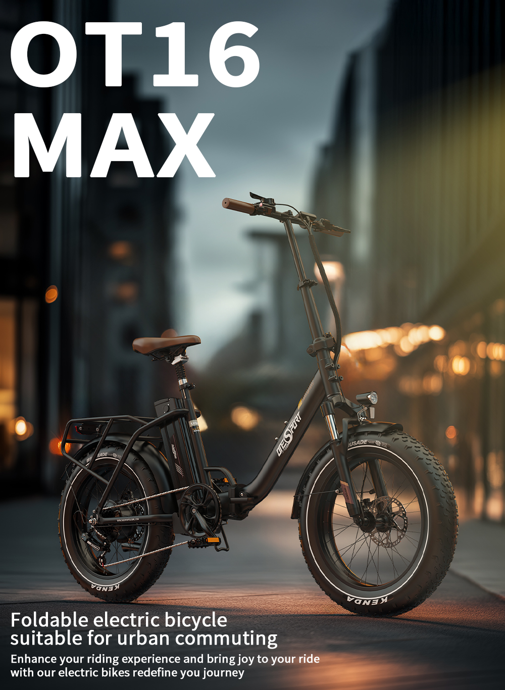 ONESPORT OT16 Max Citybike (Laufradgre: 20 Zoll, Erwachsene-Rad, Schwarz)  | MediaMarkt