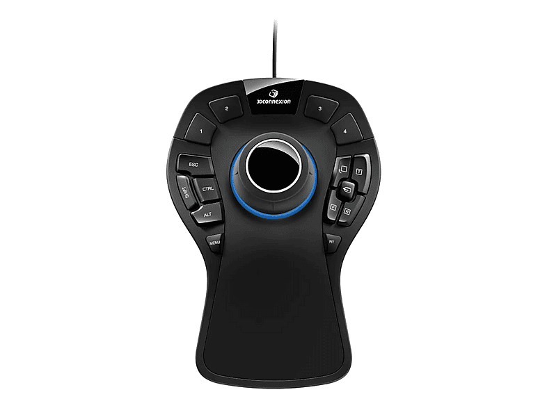 3DCONNEXION SPACEMOUSE PRO Maus, Schwarz | MediaMarkt