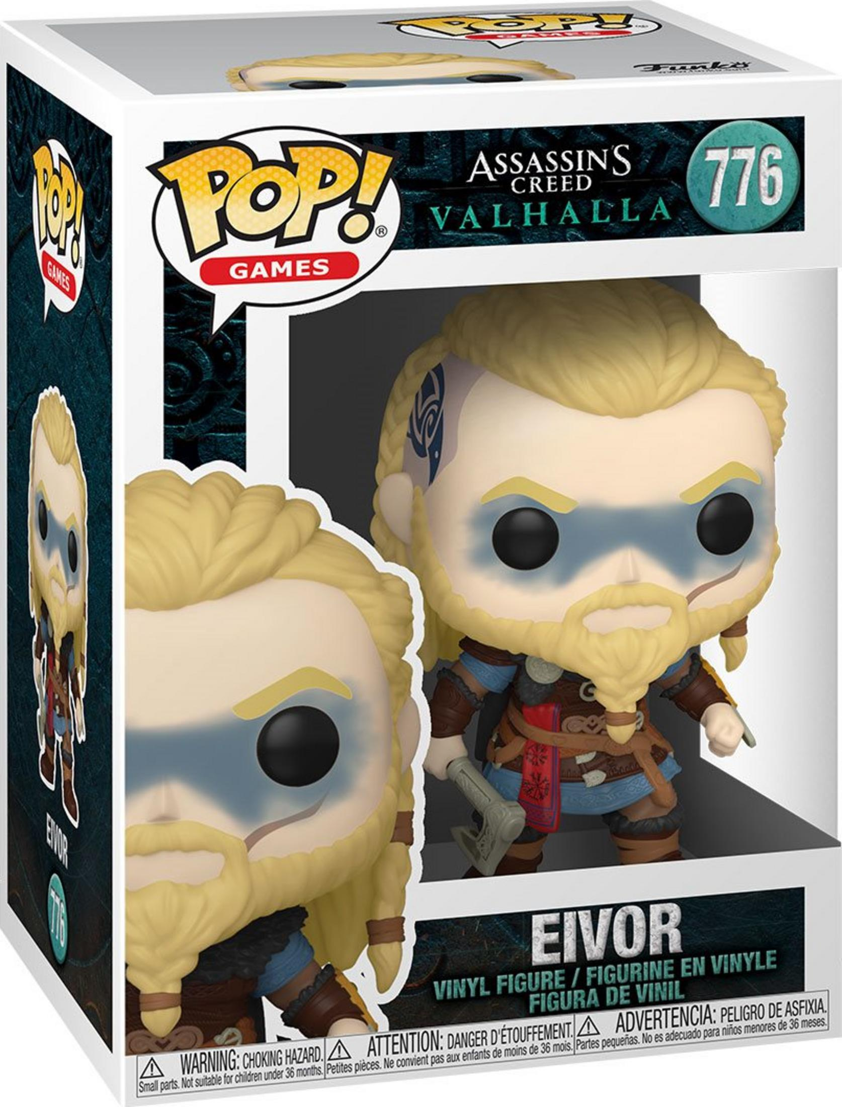 Funko Pop! figure di Eivor da Assassin's Creed Valhalla, n. 776.